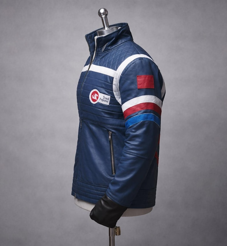Gerard Way Party Poison Jacket | My Chemical Romance Cosplay Leather Costume | Biker Streetwear Style - Image 3
